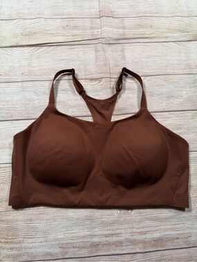 Wireless Racerback Comfort Bra‎ in Brown